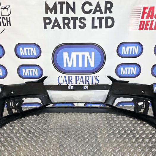 Front Bumper Skin for Audi A4 / S4 B9 2016-2019 Prefacelift S-Line