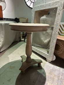 Will and I clearance side table solid wood (new)