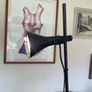 Vintage Ikea Design LAGRA Space Age Black Floor or Desk Lamp Sweden Image 4