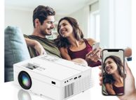main image for ad 12000Lumens Portable HD LED Projector 1080P Home Theater Multi-Functional Smart