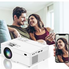 12000Lumens Portable HD LED Projector 1080P Home Theater Multi-Functional Smart