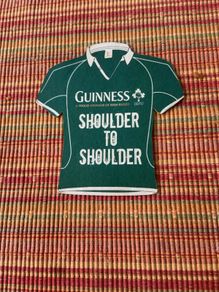 Guinness beer mat - jersey design