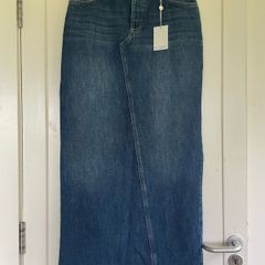 denim skirt maxi