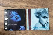 2x Madonna Singles Open Your Heart &amp; True Blue (Remix's)