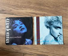 2x Madonna Singles Open Your Heart & True Blue (Remix's)