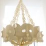 Halloween Decorations - Chandelier made of skulls Image 3