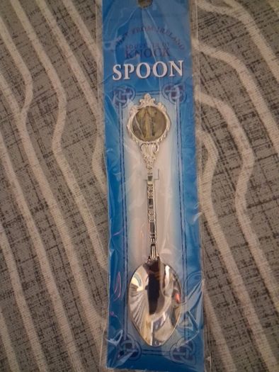 Lady of Knock Souvenir Spoon