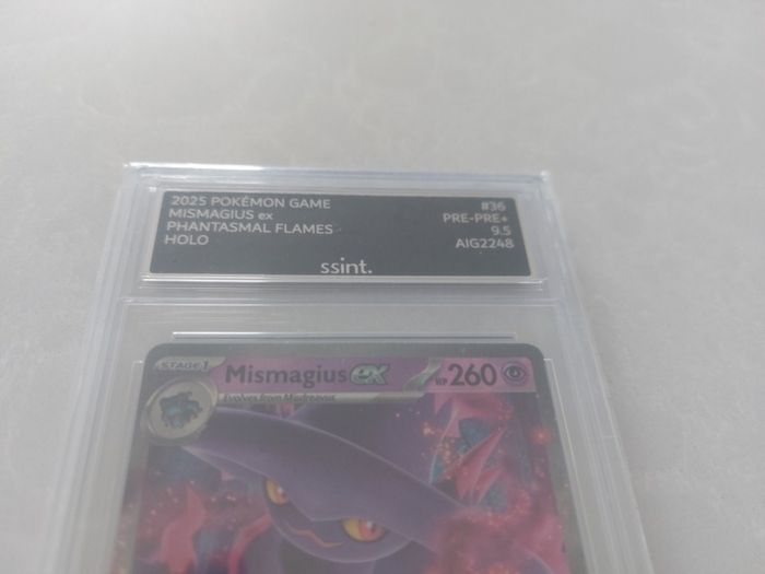 2025 Pokemon Phantasmal Flames Mismagius ex Double Rare
