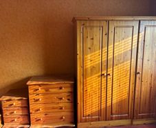 9 items of bedroom furniture.