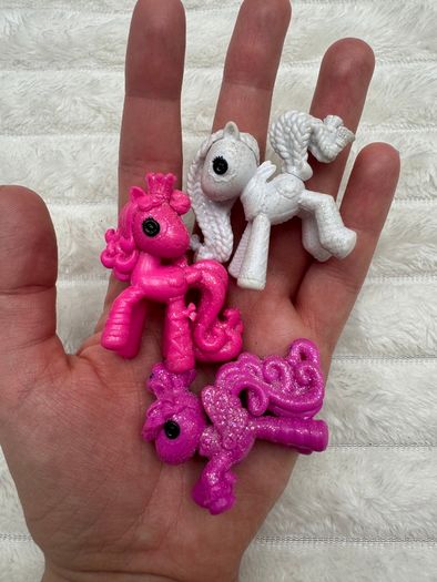 Set of 3 Lalaloopsy Ponies Mini Carousel Used Please see pictures