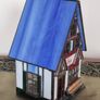 Vintage stained glass Tiffany style lamp. Image 7