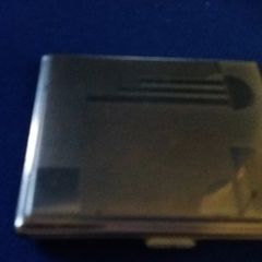 Old Machine Turned Cigarette Case