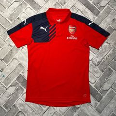 Puma DryCell Arsenal Mens Polo Neck Tee Shirt Size Medium