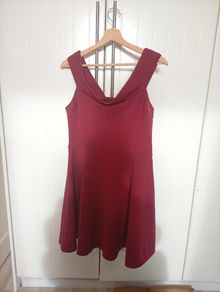 Off The Shoulder Skater Dress