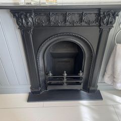 Traditional Cast Iron Fireplace With Decorative Surround Stovax