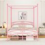 Bed Frame King Size with Ornate European Style Headboard & Footboard Image 7
