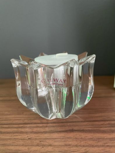 Galway Irish Crystal Tulip Votive 5.5 cm