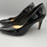 Clarks Textured Court Shoes - Black Patent - Size UK 5.5 Image 2