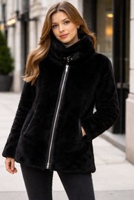 Claudie Pierlot Real leather Coat