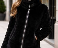 Claudie Pierlot Real leather Coat