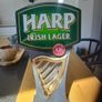 Harp lager counter mount collectors item Image 2