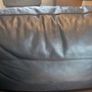 Mid century leather Couch Image 4