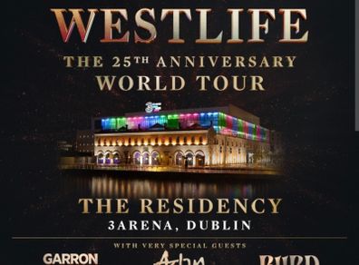 Westlife Tickets x2