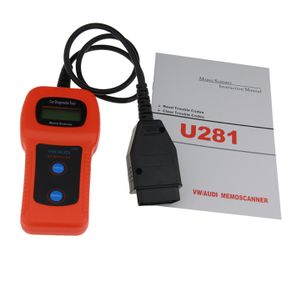 U281 for VW for AUDI for SEAT ABS Airbag Engine Reset Code Reader Vag CAN BUS OBD2 Scanner Tool