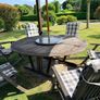 Solid Teak Garden Set Image 7