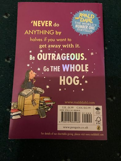 Roald Dahl Matilda