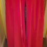 Fabulous Bespoke One of a kind Velvet Red Hooded Cape - one size fits all Image 7