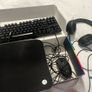 gaming set with headphones keyboard Image 3