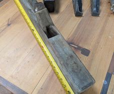 Large old hand plane