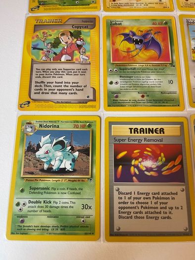 Vintage Pokemon Card Bundles 36 Cards