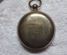 Antique WW1 Terrasse officers compass 1918.