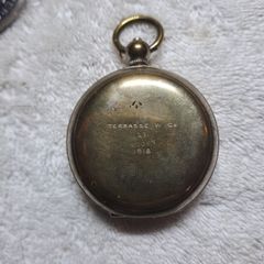 Antique WW1 Terrasse officers compass 1918.