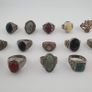 Bohemian Antique Jewellery Bundle 15 Mixed Brass Statement Rings Image 4