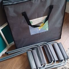 Camping table with 4 chairs