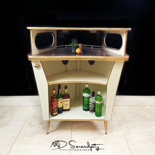 Vintage Boat Bar / Drinks Cabinet