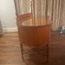 Vintage satinwood desk or dressing table. Image 4