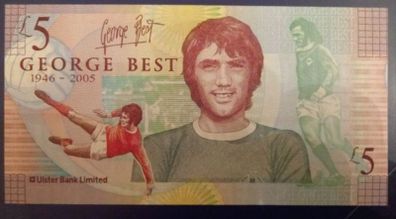 George best 5pound note