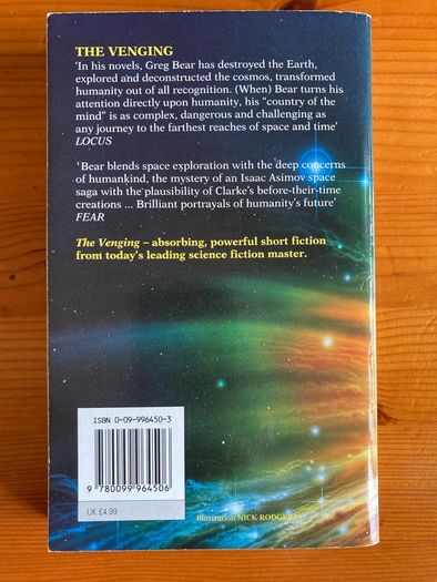 Science Fiction: 'Venging' book