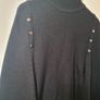 womens KAREN MILLEN  jumper shawl knitted wool blend Size XS extra small Image 6