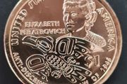 2020 D  Mint UNC 1 Dollar Elizabeth Peratrovich coin