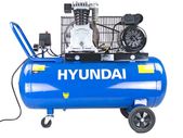 Hyundai 100 Litre Air Compressor, 14CFM/145psi, Twin Cylinder, Belt Drive 3hp