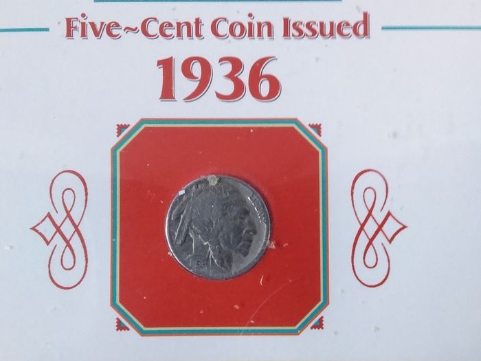 U.S.A. Mint Stamps : Buffalo Nickel : Stamp And Coin Panel , " Congress Protects The Buffalo "