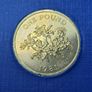 Guernsey One Pound UNC coin Image 3