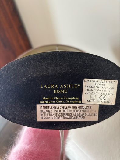 Laura Ashley Beside Lamps