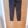 Zara Brown Faux Leather  Trousers.  S.12 (30")   B.N.W.T  (No Paper  Tag) Image 4