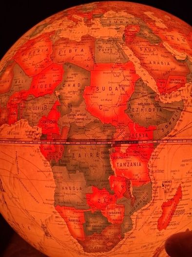 1980's Scan Denmark Light Up Globe